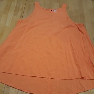 Women's orange top